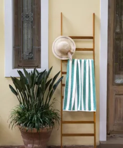 Toallón Playa y Pileta Rayas Verde