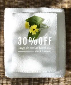 Juego de Toallas Hotel Nacional 630 gr/m2