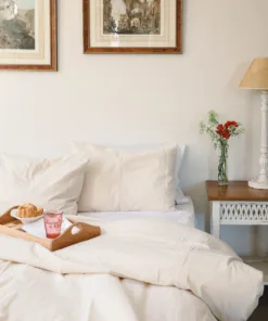 Funda de Edredón de Tussor Crudo