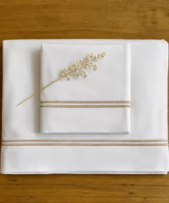 Sábanas de 500 hilos-100% Algodón Egipcio - Venecia (para colchones de 35 a 40 cm de alto)