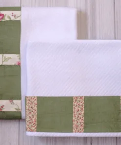 Manta Bebé con Guarda Verde