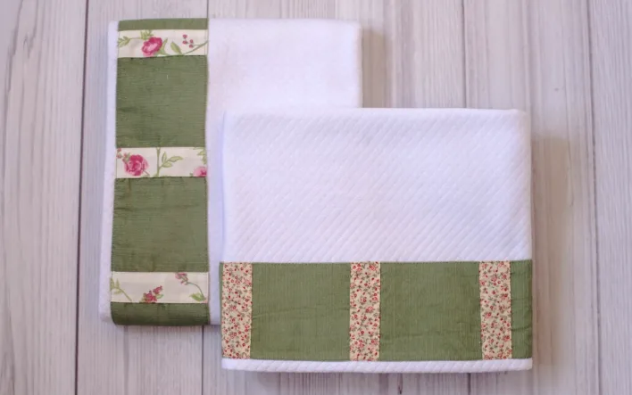 Manta Bebé con Guarda Verde