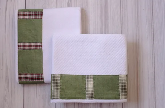 Manta Bebé con Guarda Verde (OUTLET)