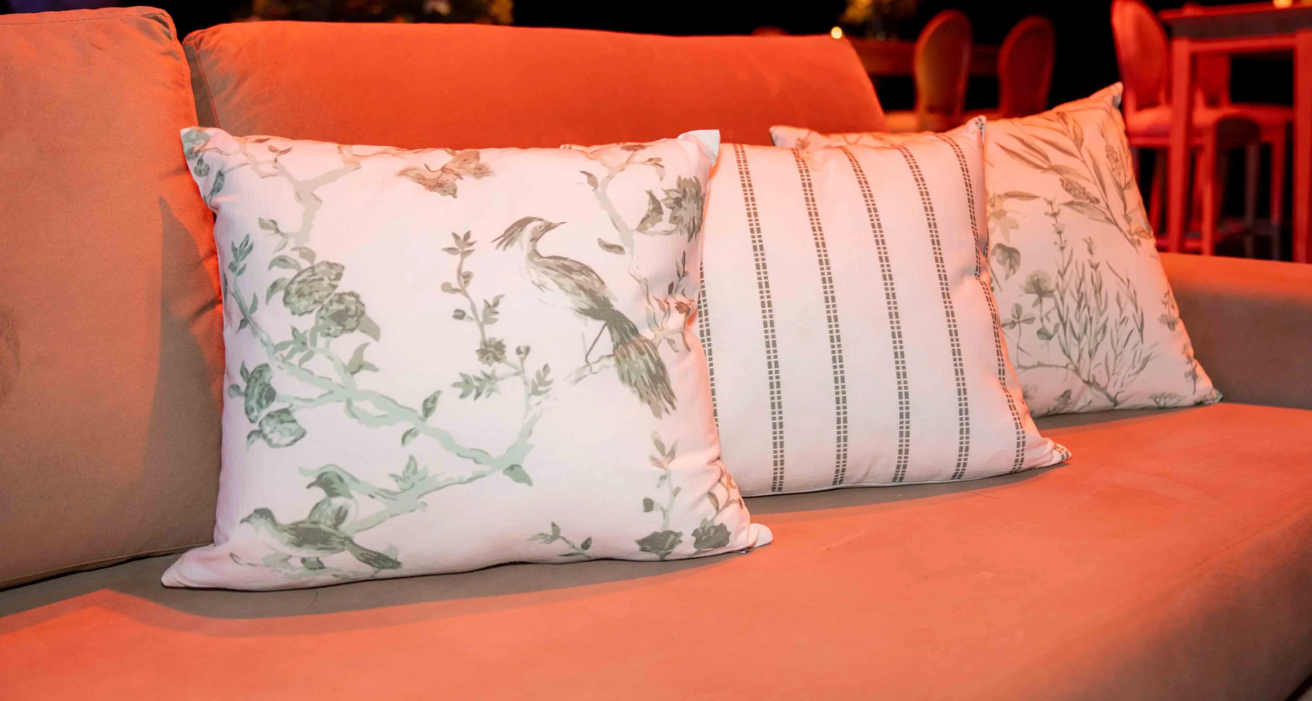 Almohadones de Tussor Estampados (OUTLET)