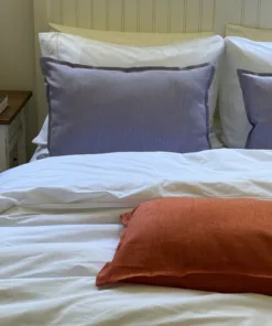 Almohadón de Lino Francés Lila